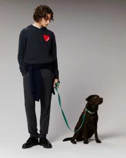 Pull Hoodie Coeur Leger