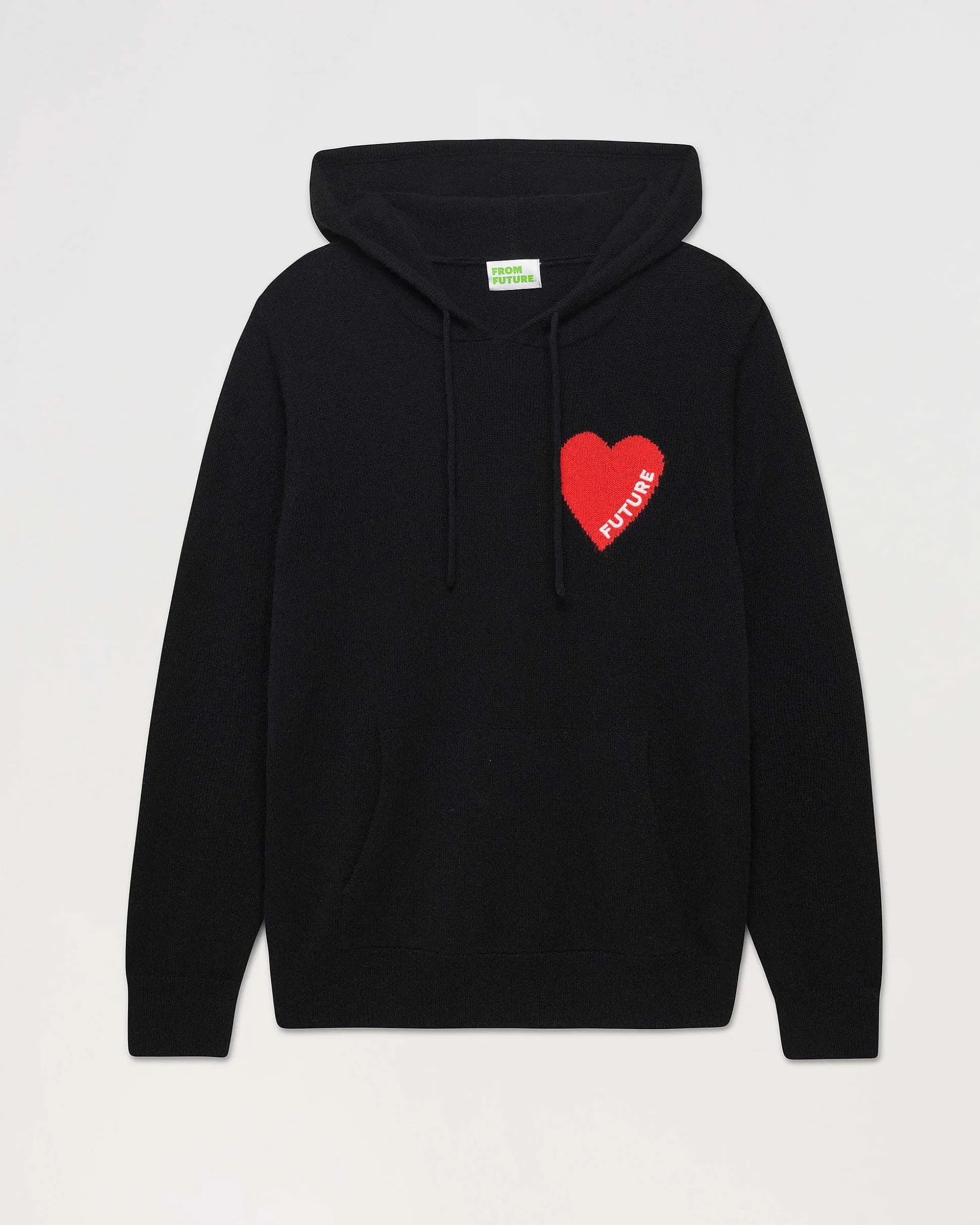 Pull Hoodie Coeur Leger