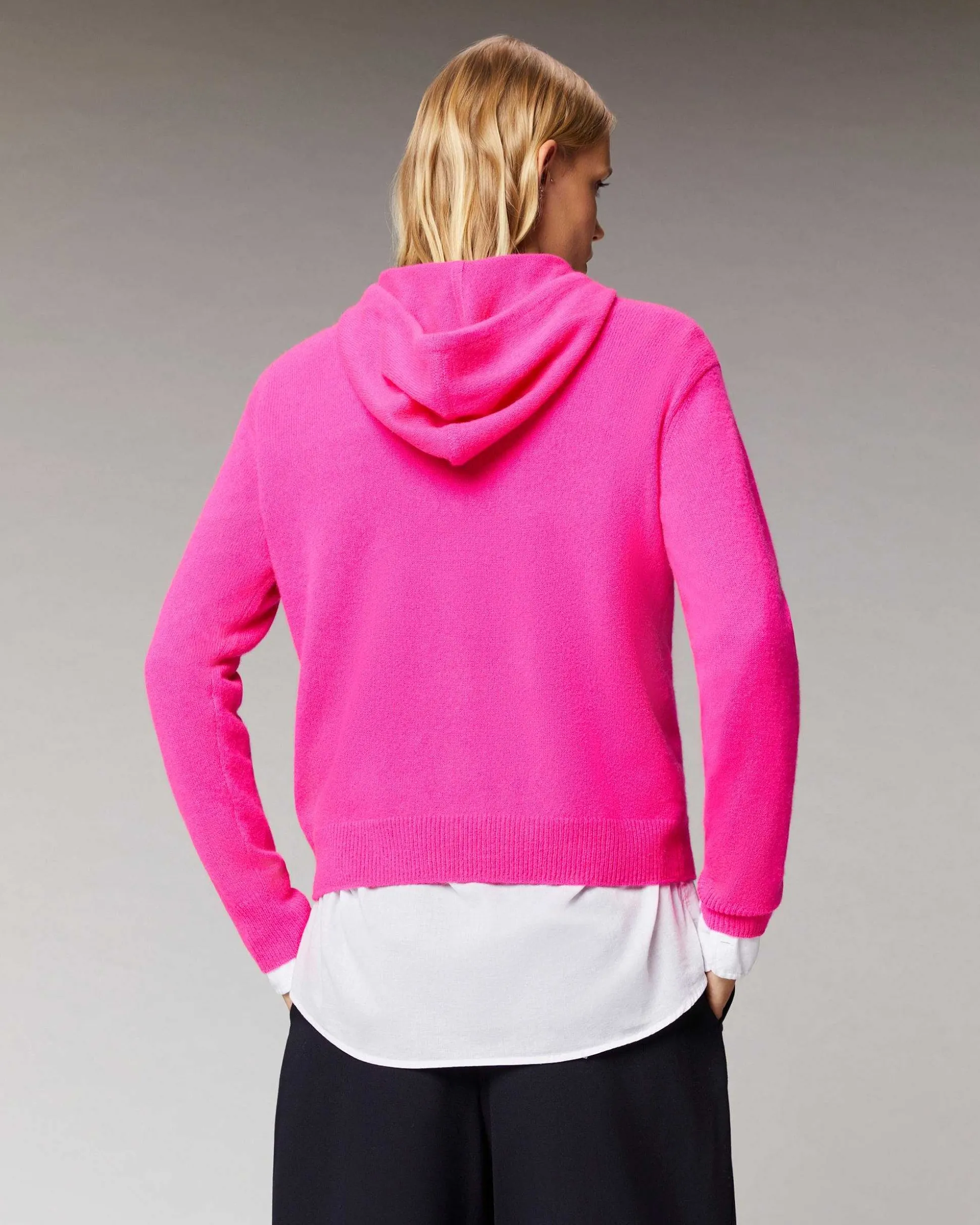 Pull Hoodie Coeur Leger