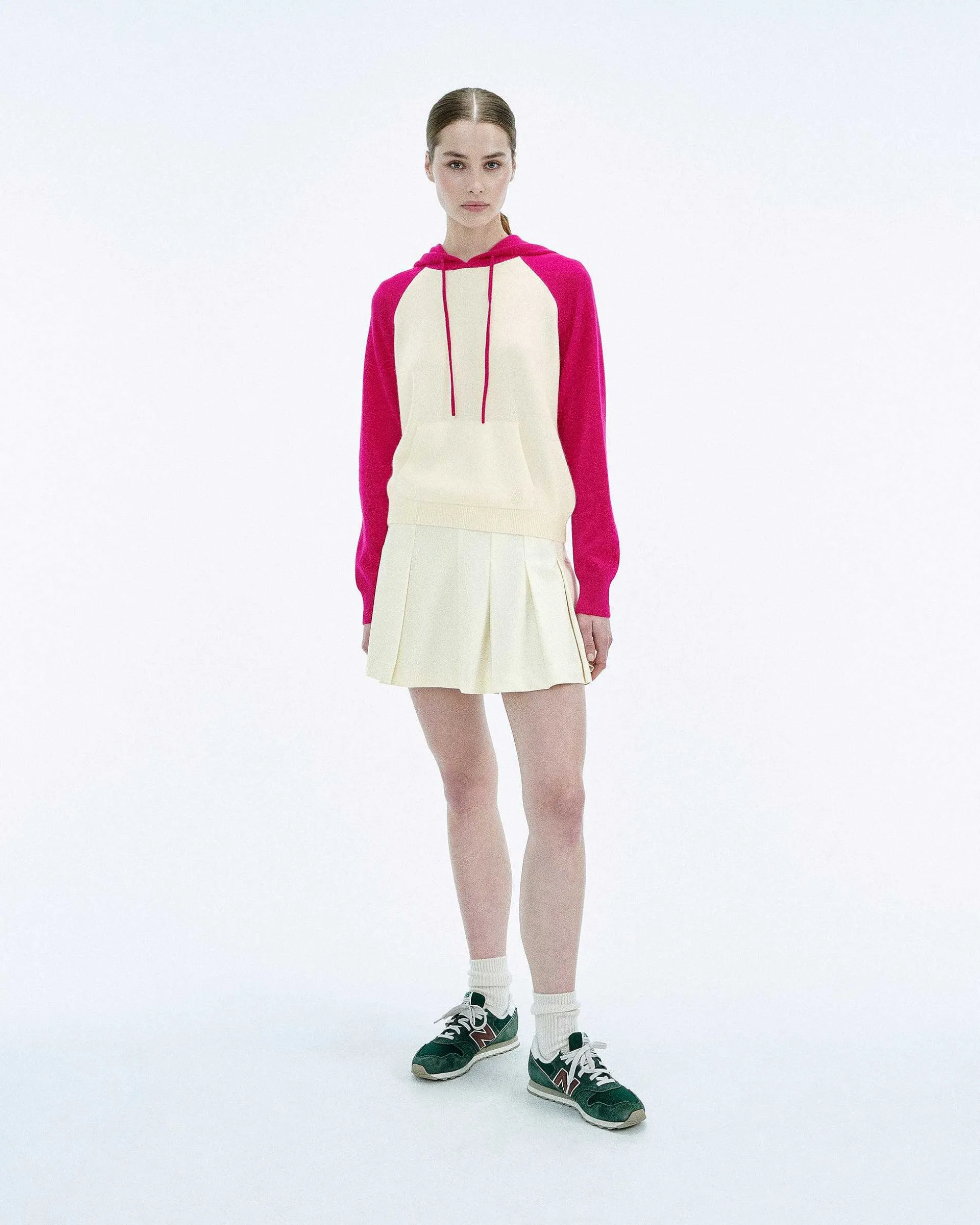 Pull Hoodie Contraste