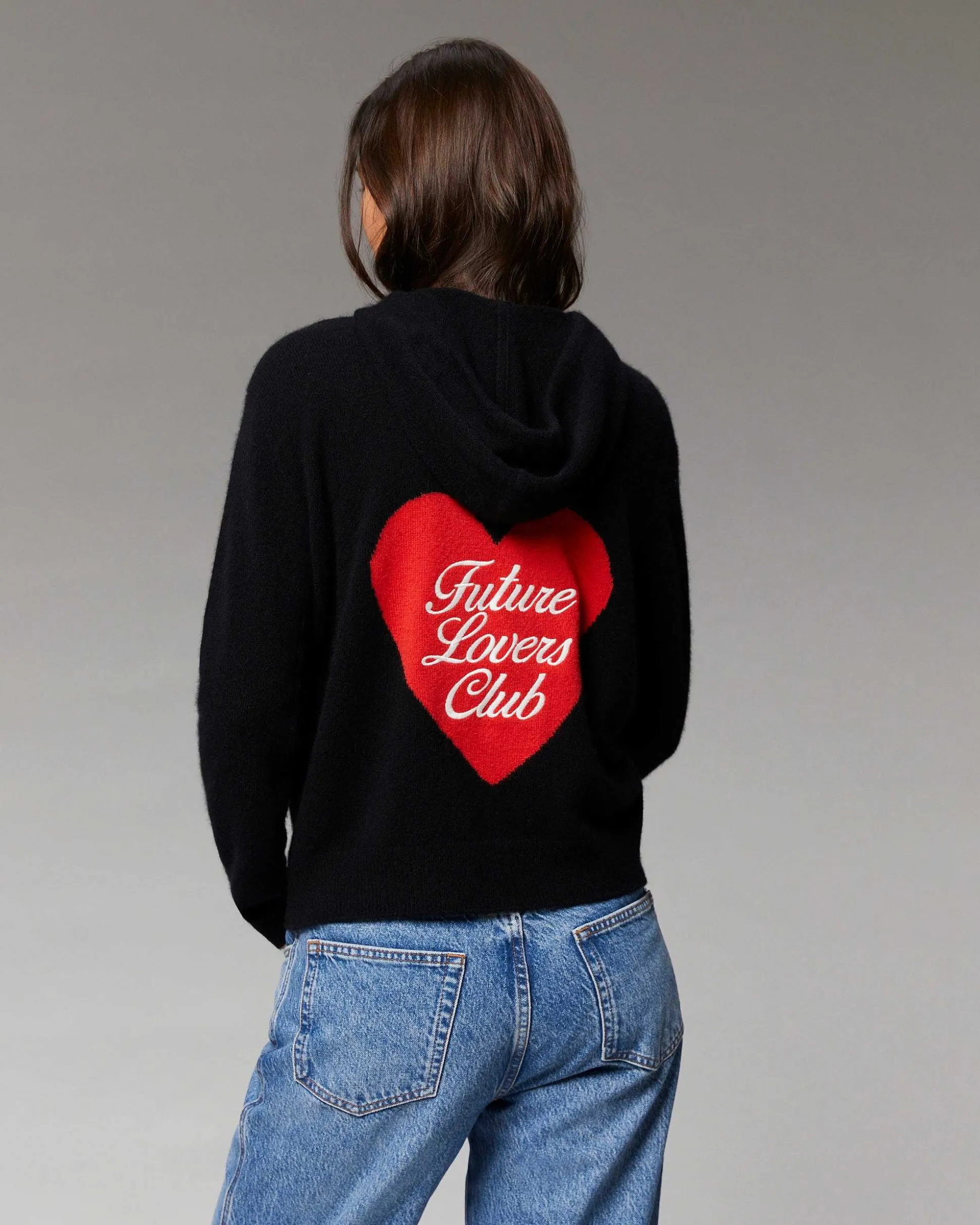 Pull Hoodie Future Lovers Club Leger