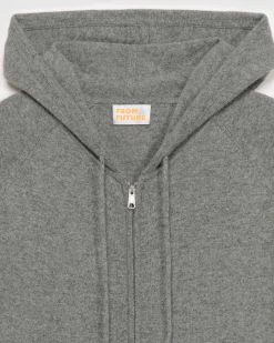 Pull Hoodie Zippe Basique