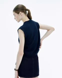 Pull Sans Manche Coeur