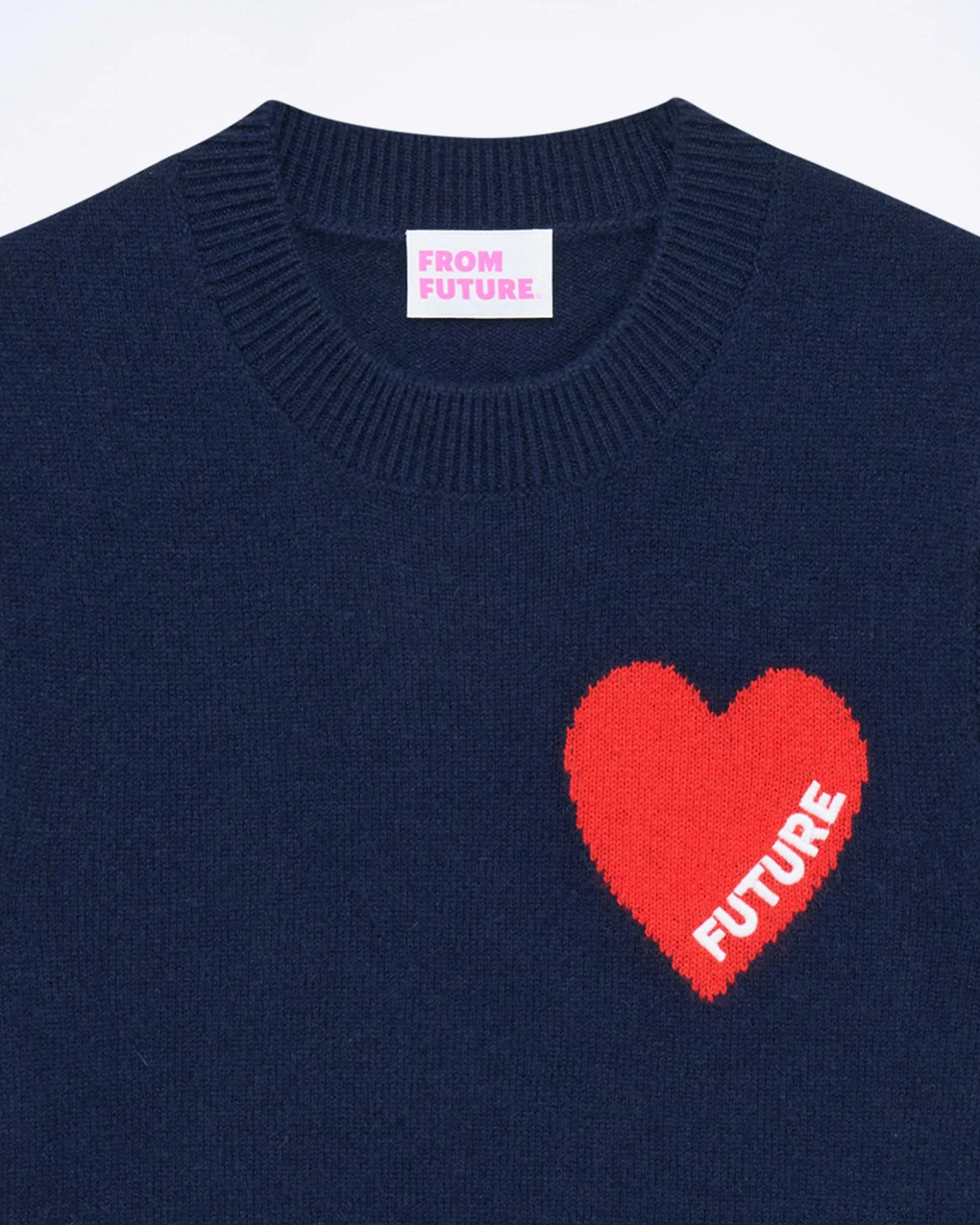 Pull Sans Manche Coeur