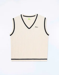 Pull Sans Manche Col Polo Future