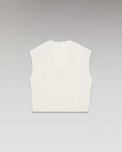 Pull Sans Manche Torsades