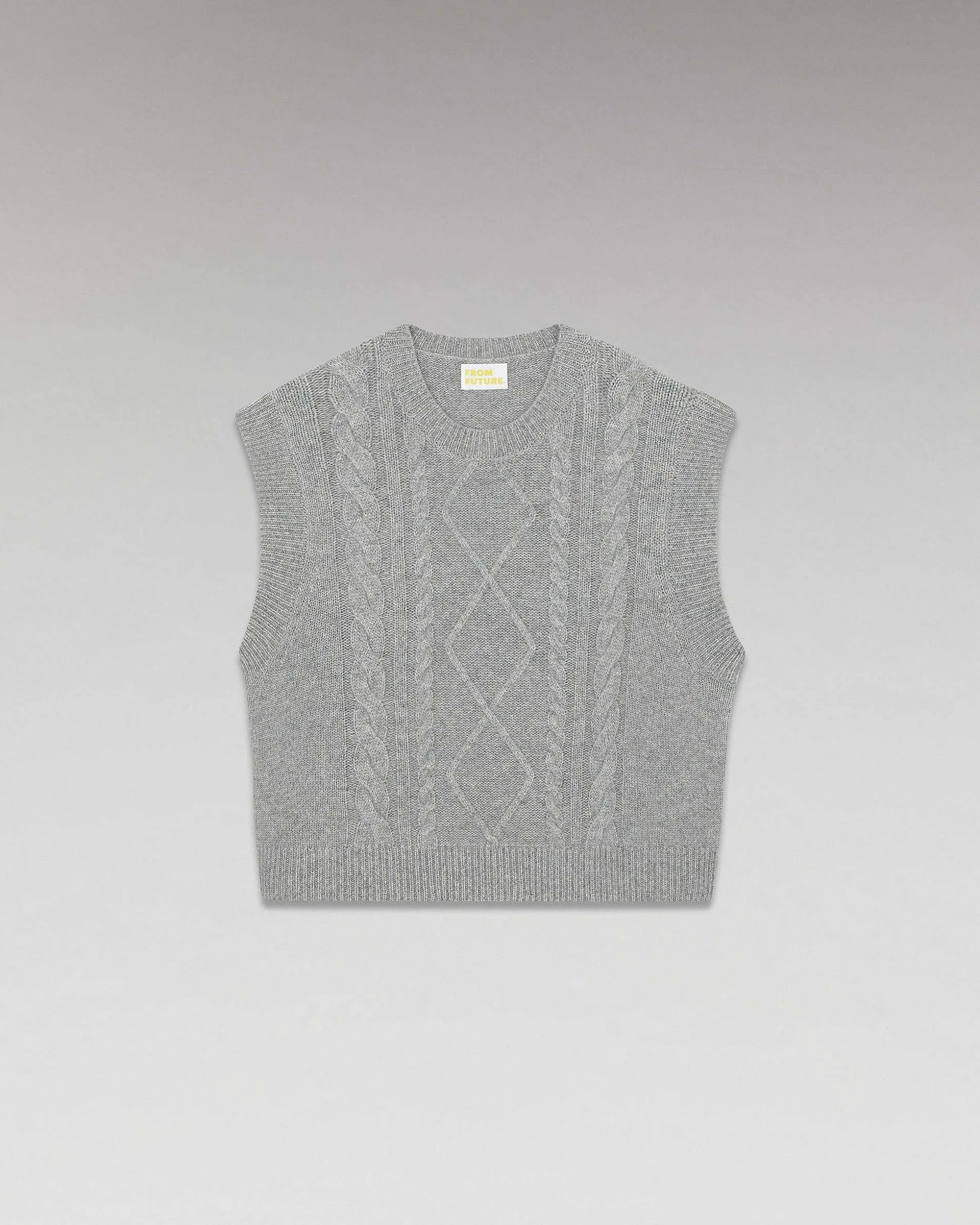 Pull Sans Manche Torsades