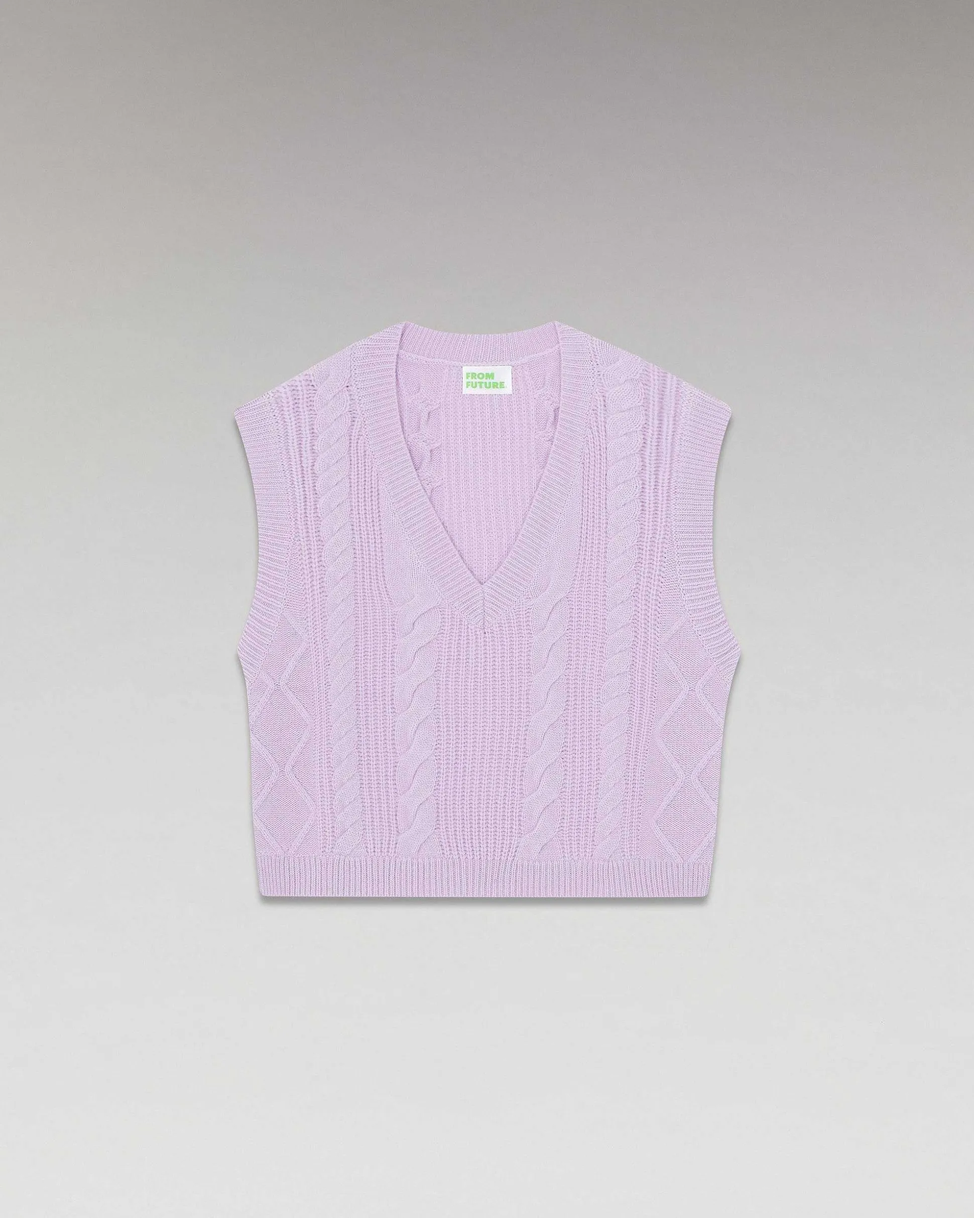 Pull Sans Manche Torsades