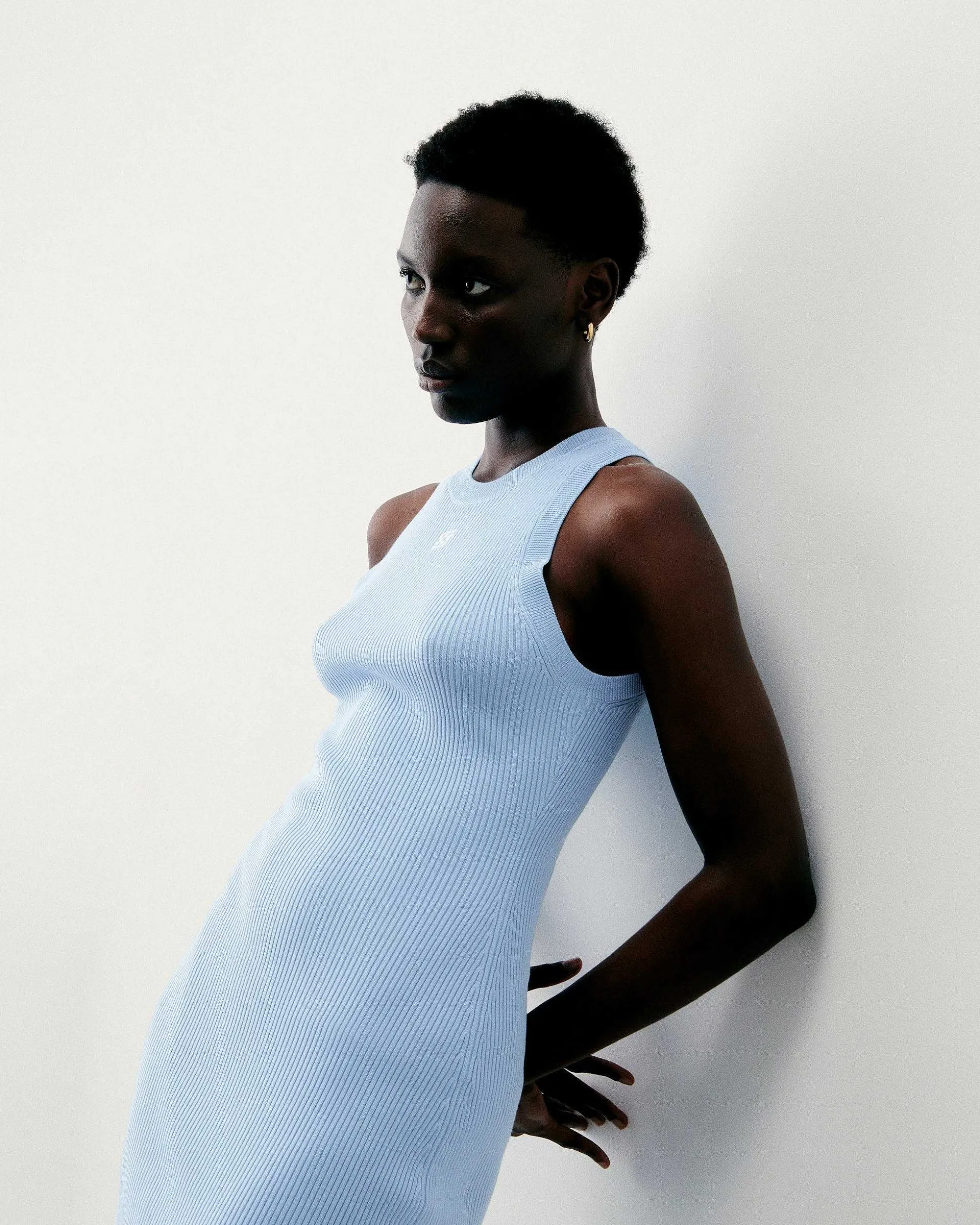 Robe Courte Bretelle Broderie Ff