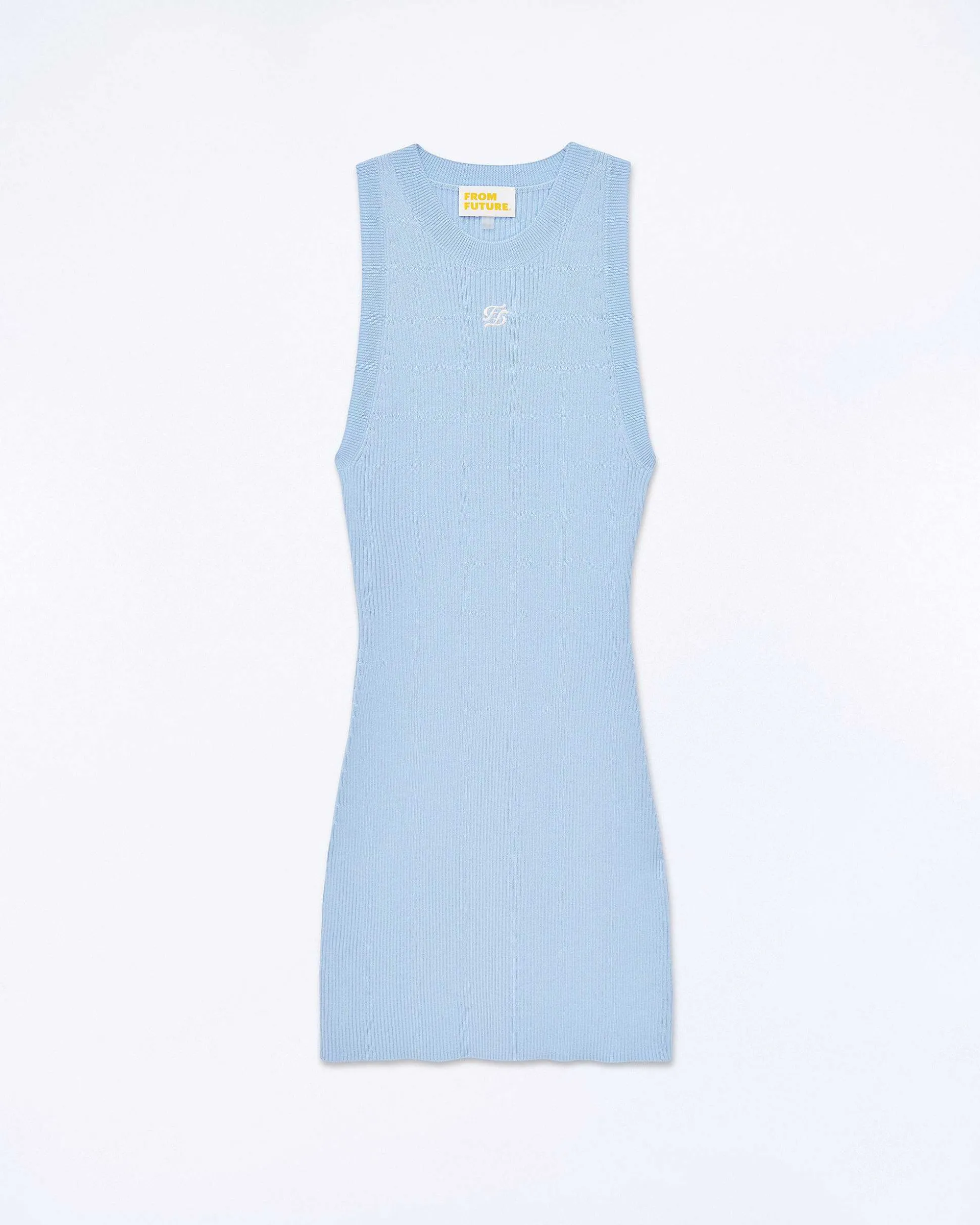 Robe Courte Bretelle Broderie Ff