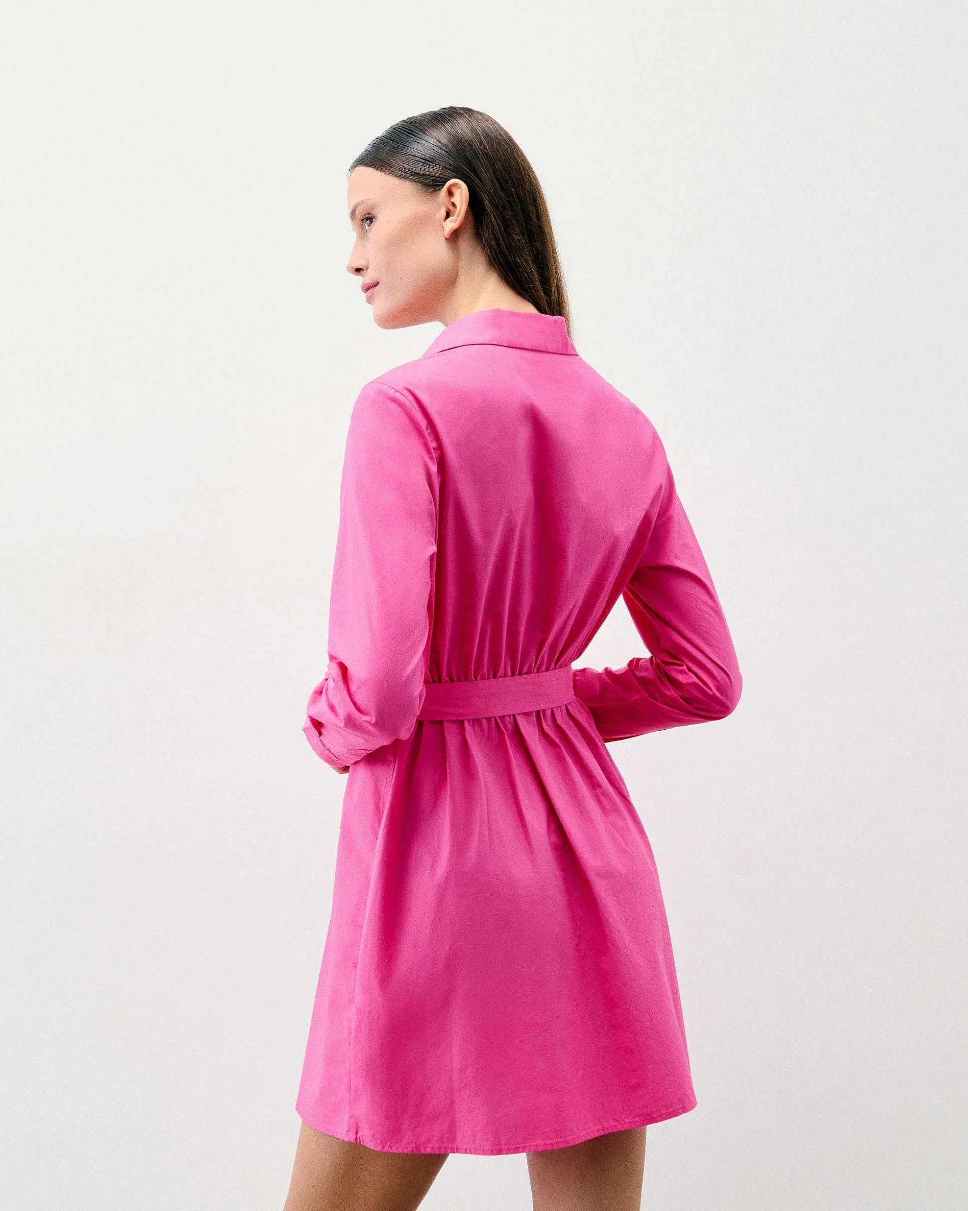 Robe Courte Manche Longue Alba