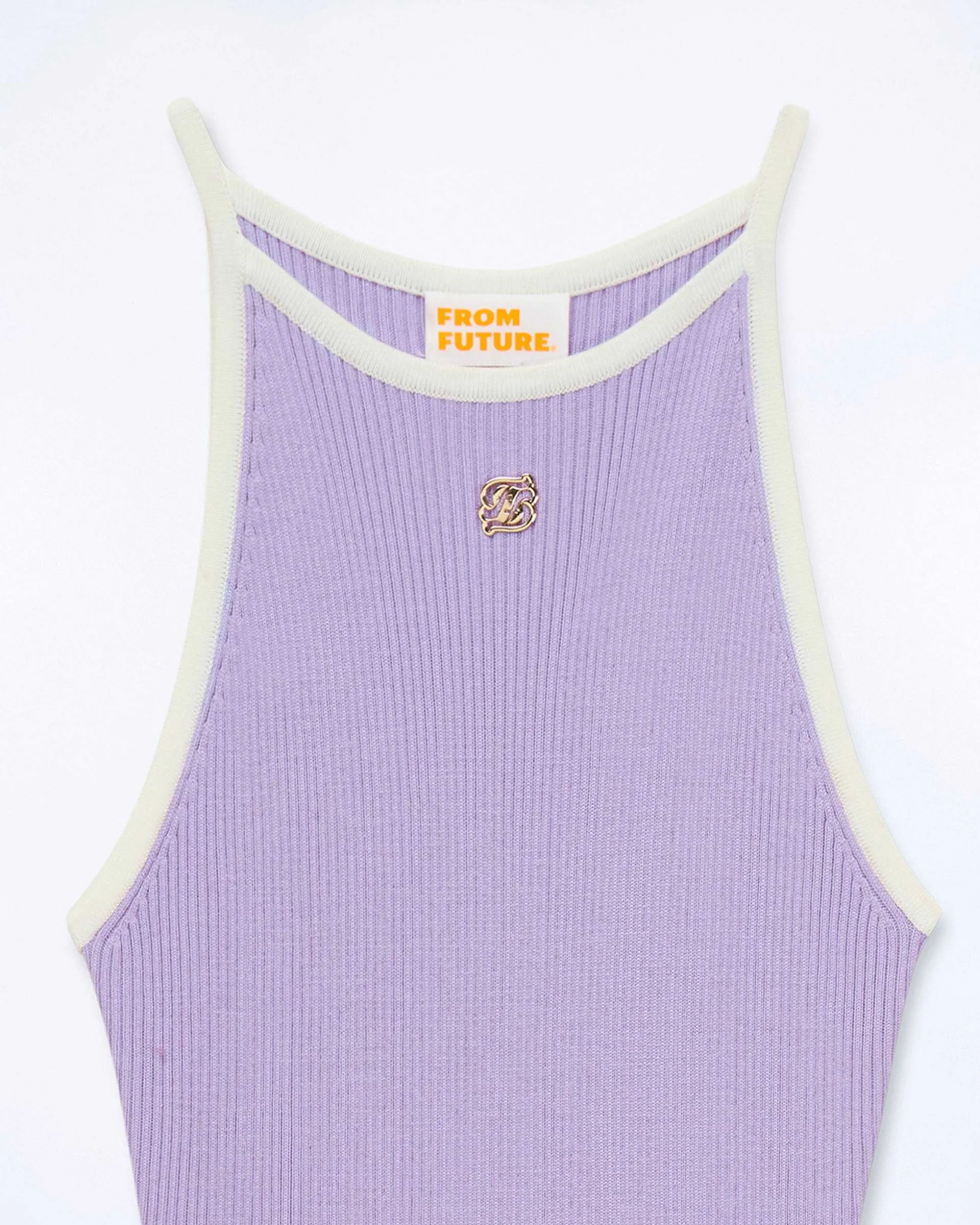 Robe Longue Bretelle Bicolore