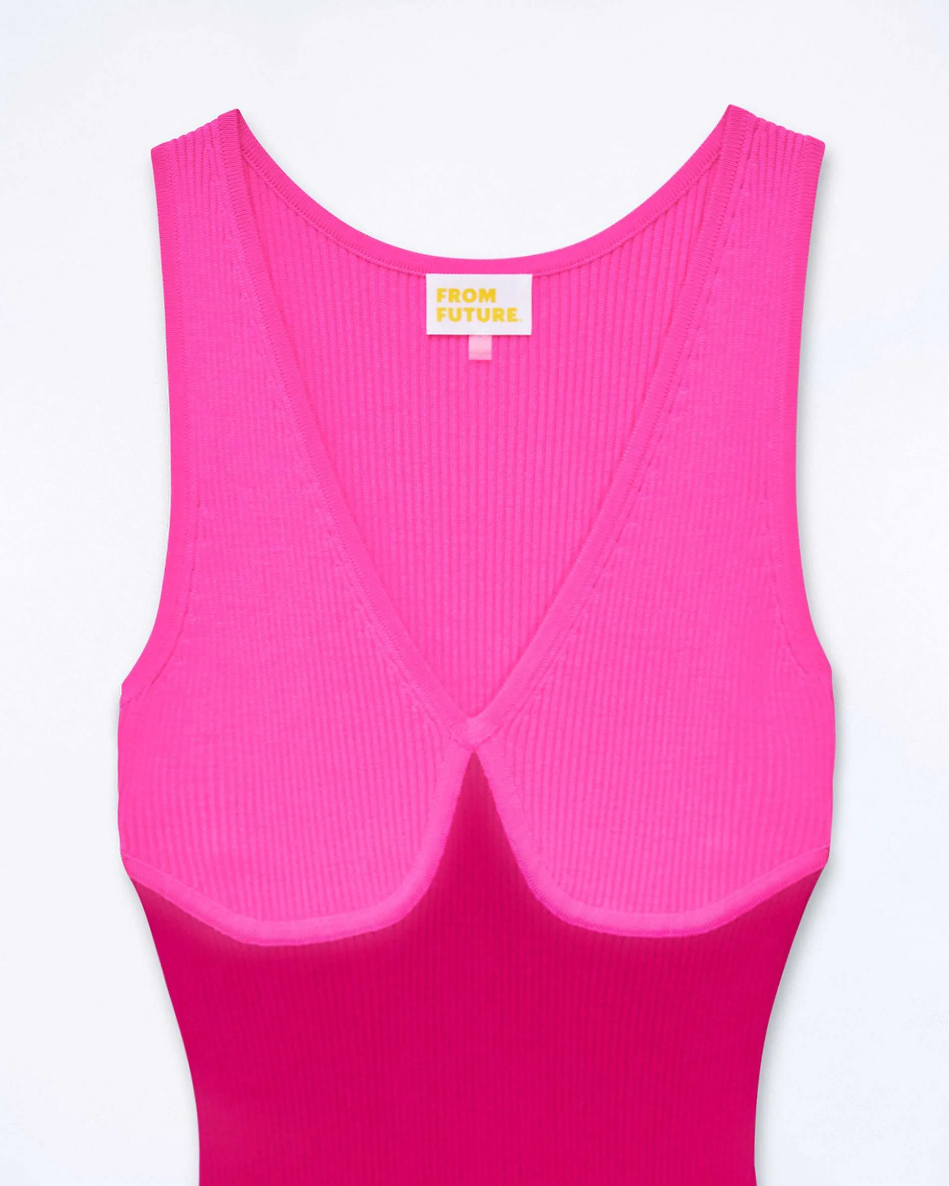 Robe Longue Bretelle Bicolore