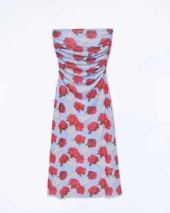 Robe Longue Bustier Mesh