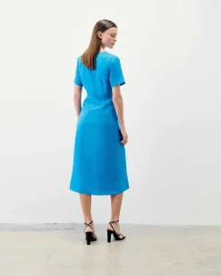 Robe Longue Manche Courte Arielle