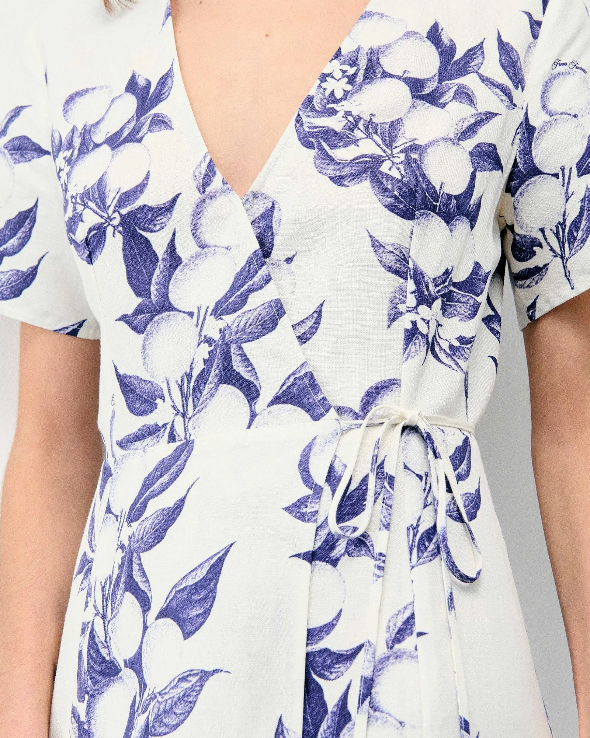 Robe Longue Manche Courte Evie