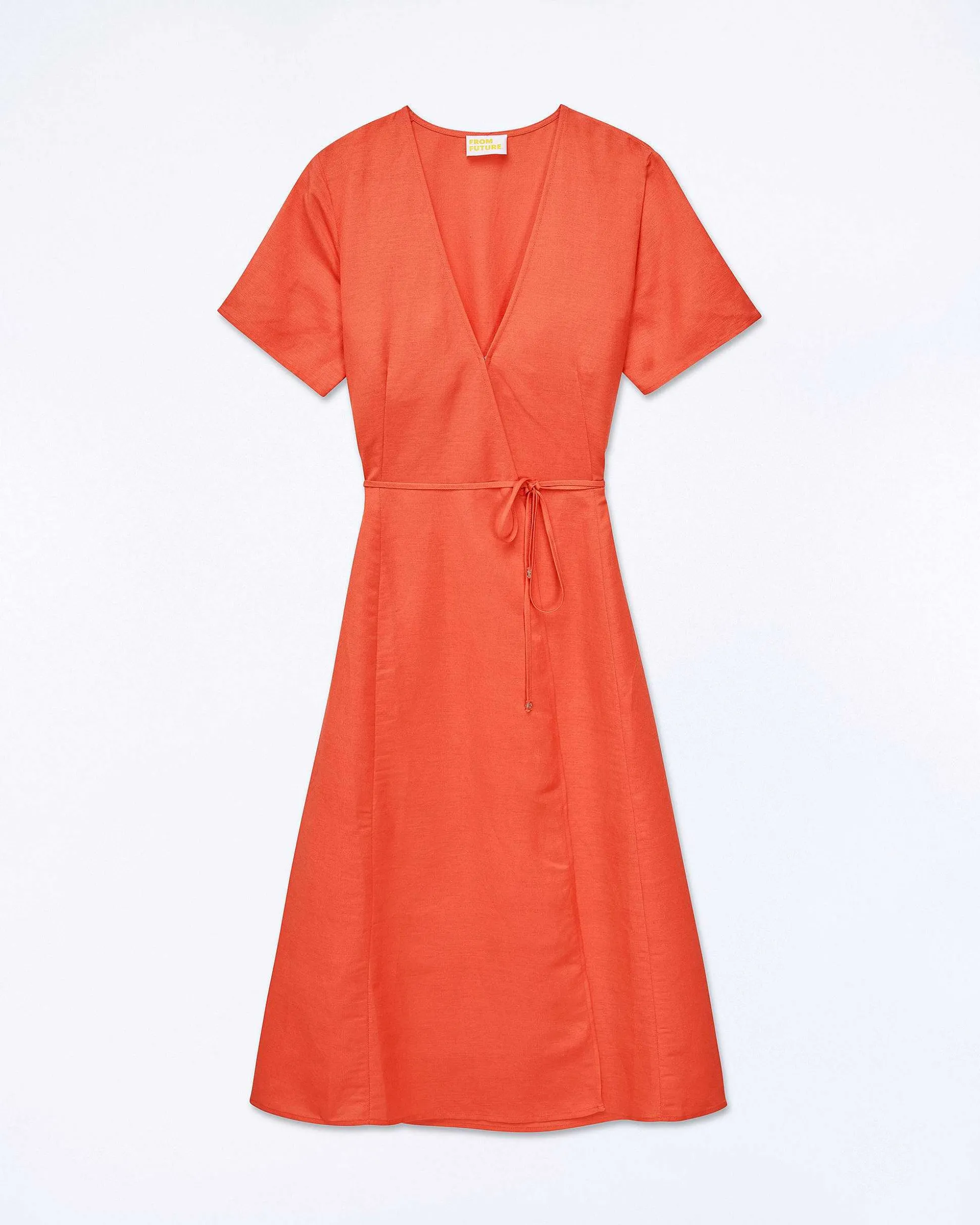 Robe Longue Manche Courte Evie