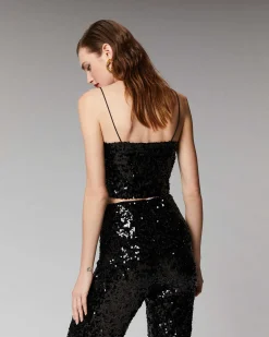 Top Bretelle A Sequins