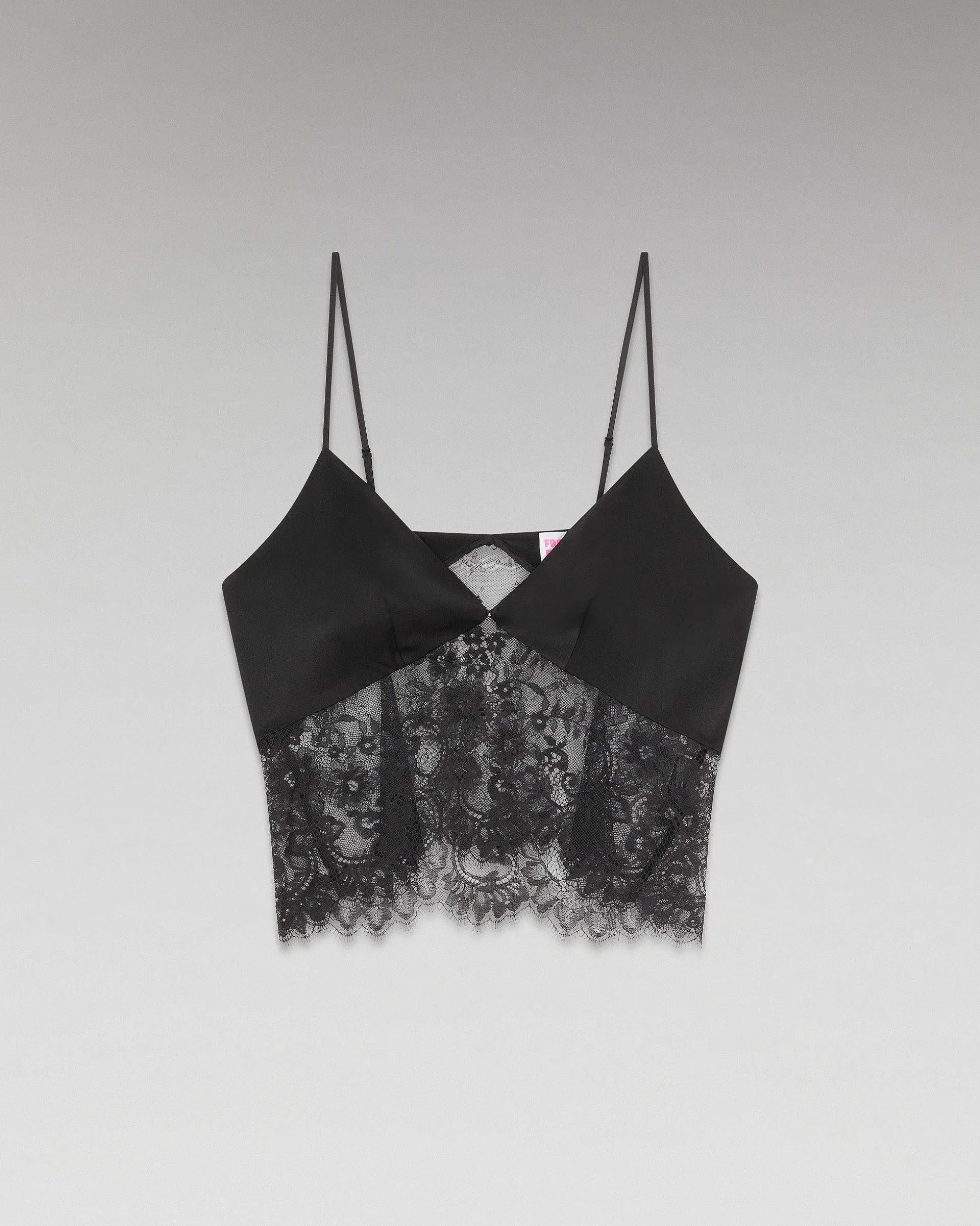 Top Bretelle Decoupe Dentelle