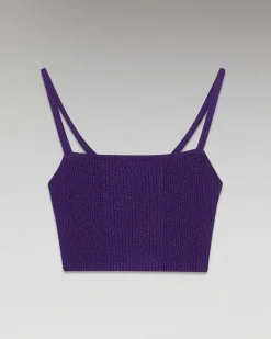 Top Bretelle Metallise