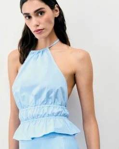 Top Bretelle Popeline