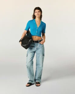 Top Manches Courtes Bicolore