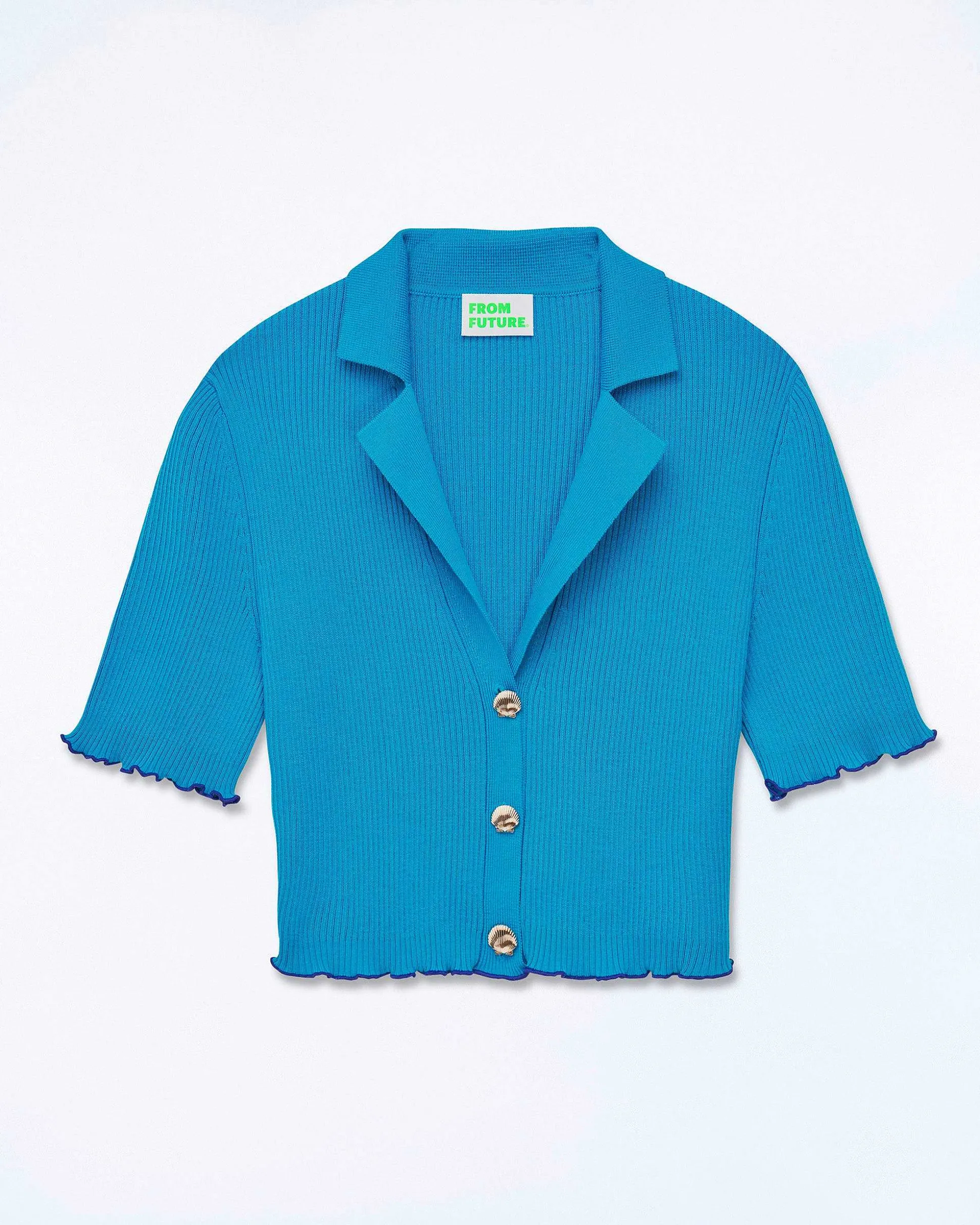 Top Manches Courtes Bicolore