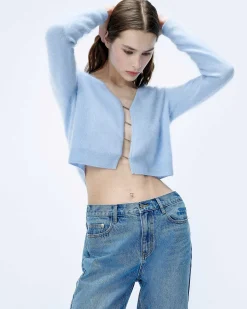 Top Manches Longues En Cachemire Brosse