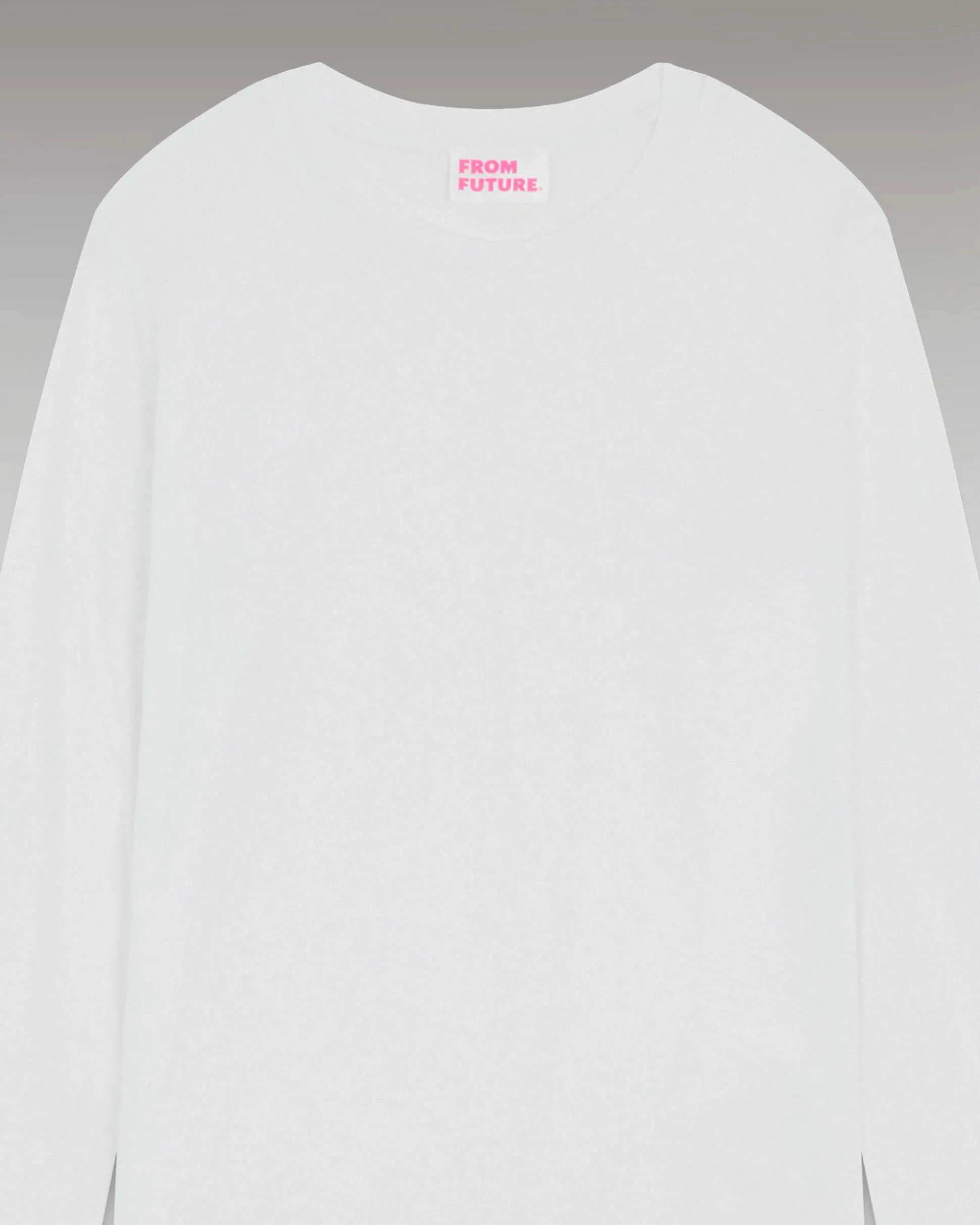 T-Shirt Col Rond Basique Manches Longues