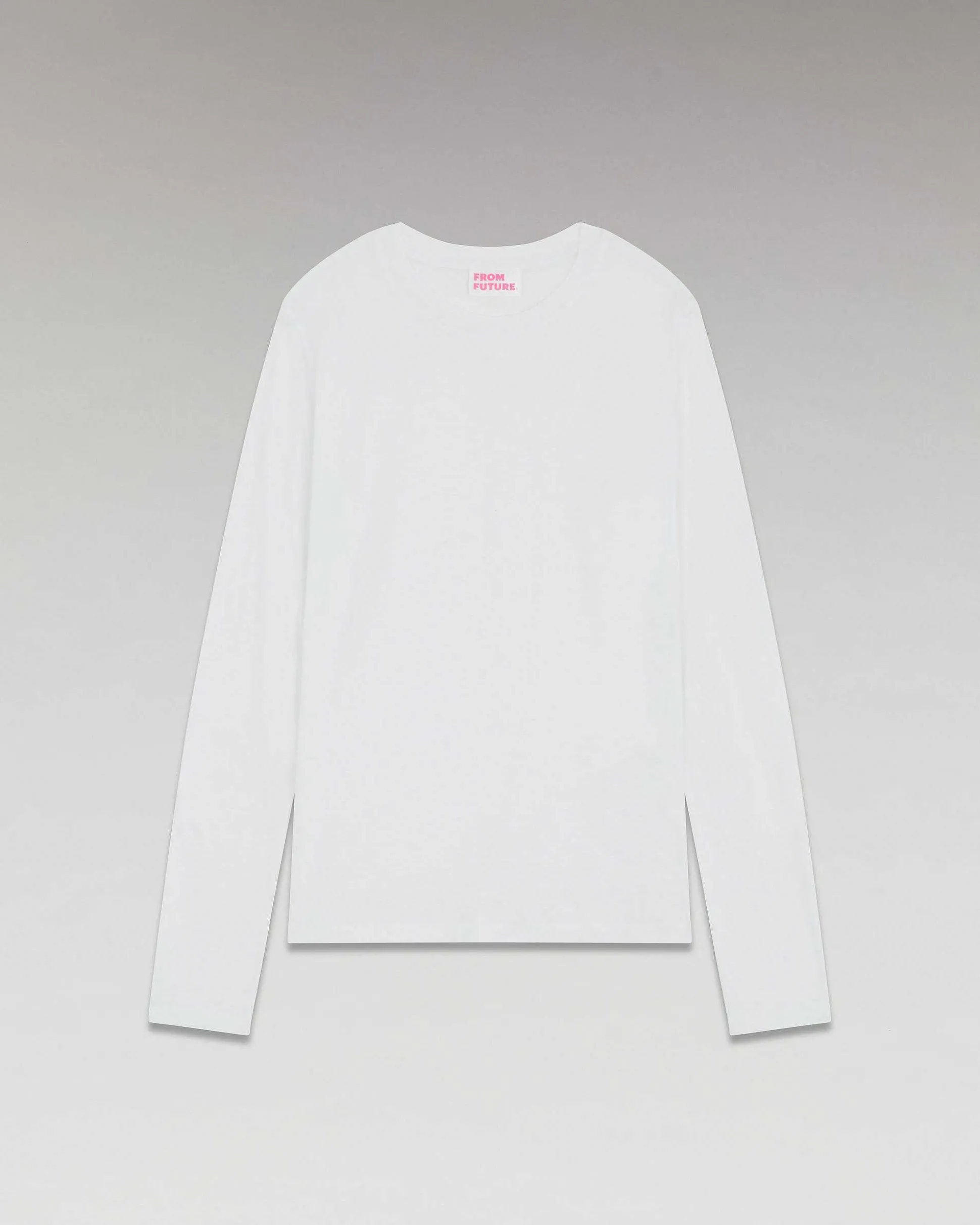 T-Shirt Col Rond Basique Manches Longues