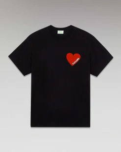 T-Shirt Col Rond Coeur