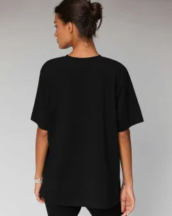 T-Shirt Col Rond Papillon