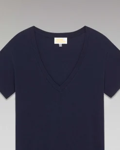 T-Shirt Col V Basique