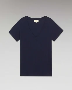 T-Shirt Col V Basique