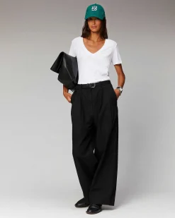 T-Shirt Col V Basique