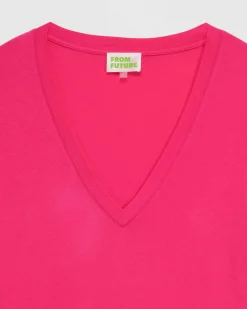 T-Shirt Col V Basique