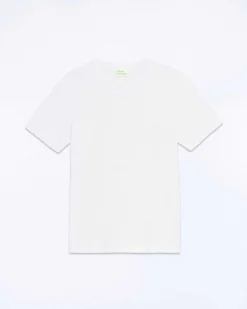 T-Shirt Col V Manches Courtes