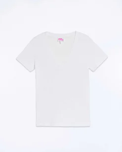 T-Shirt Col V Supima