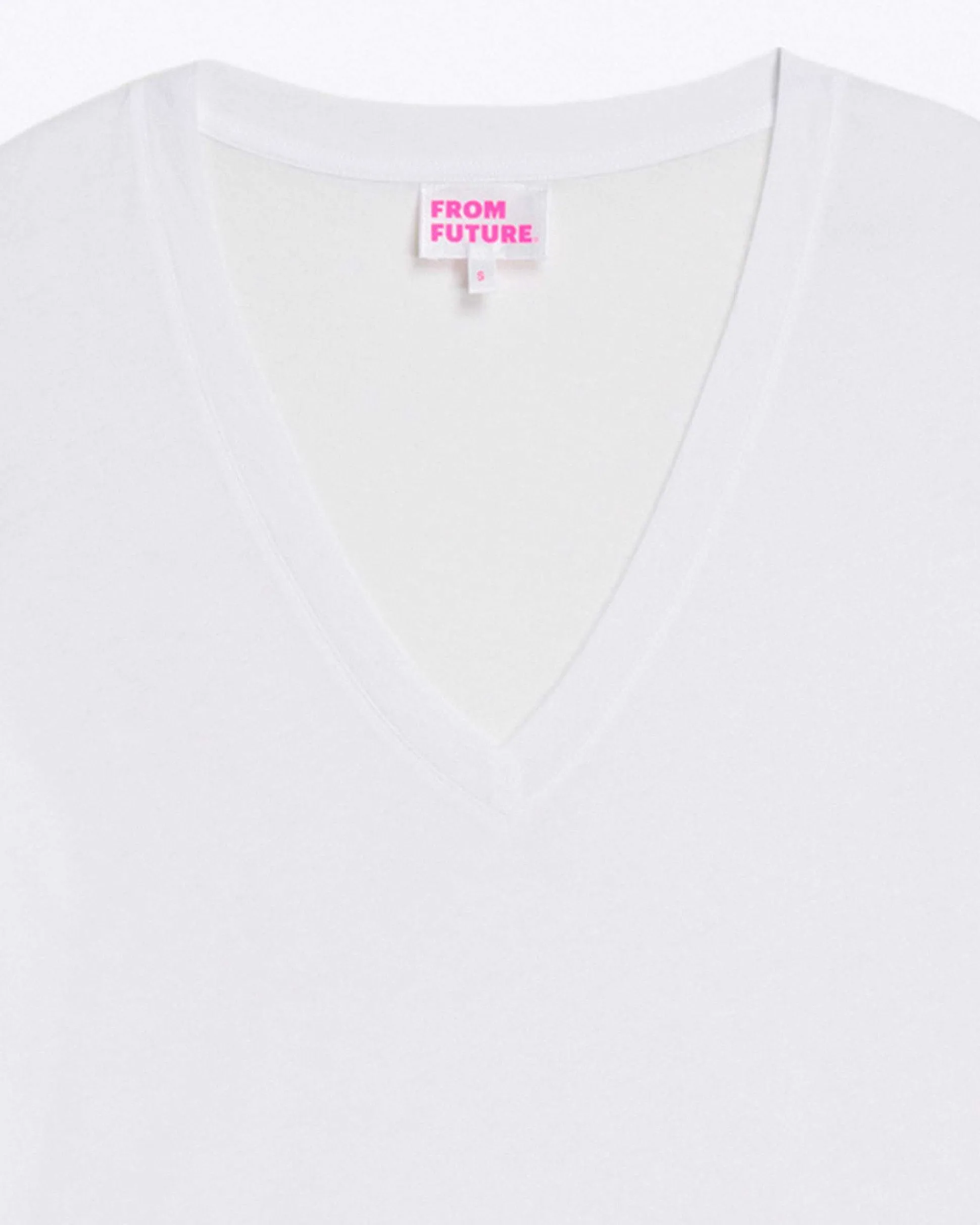 T-Shirt Col V Supima