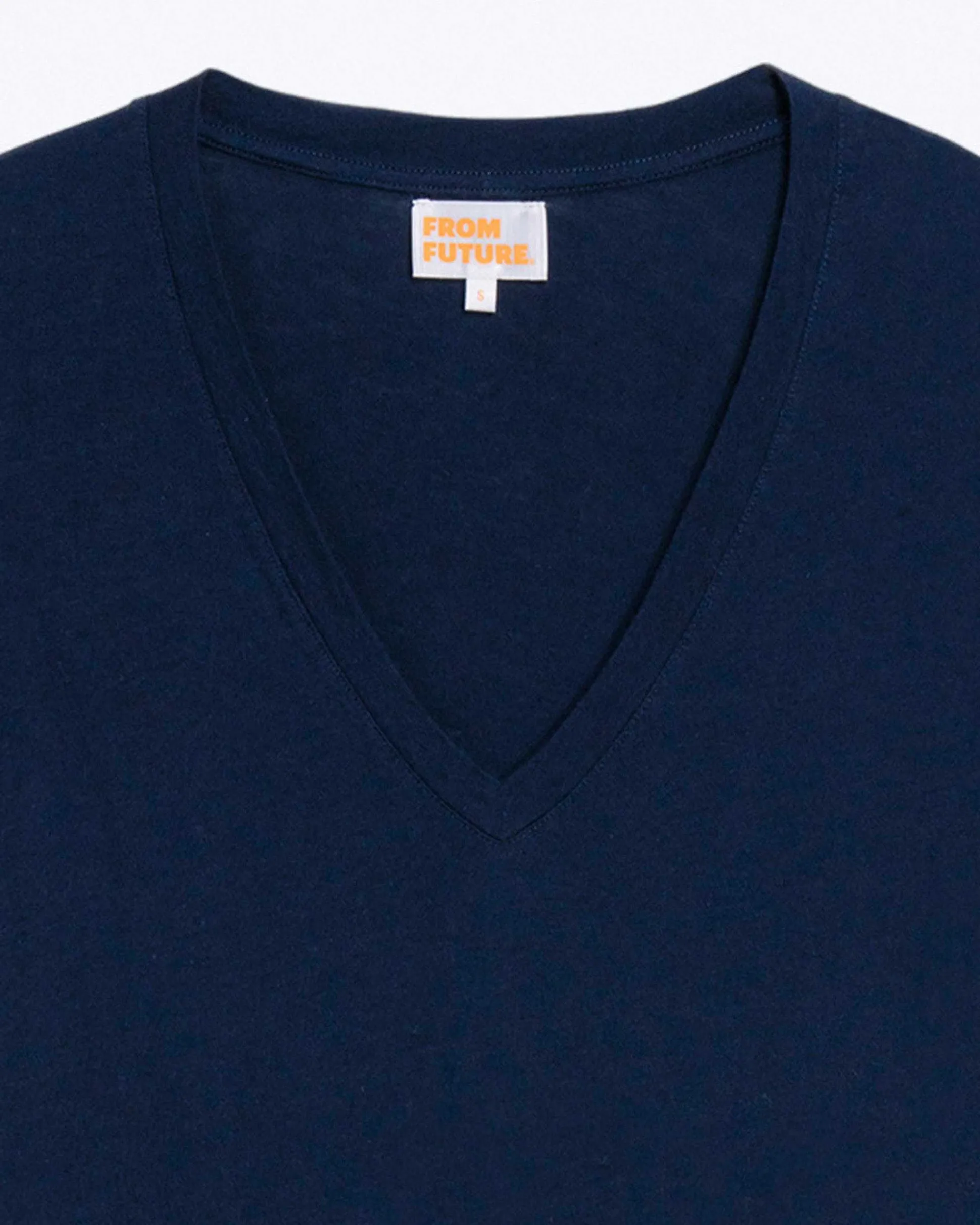 T-Shirt Col V Supima