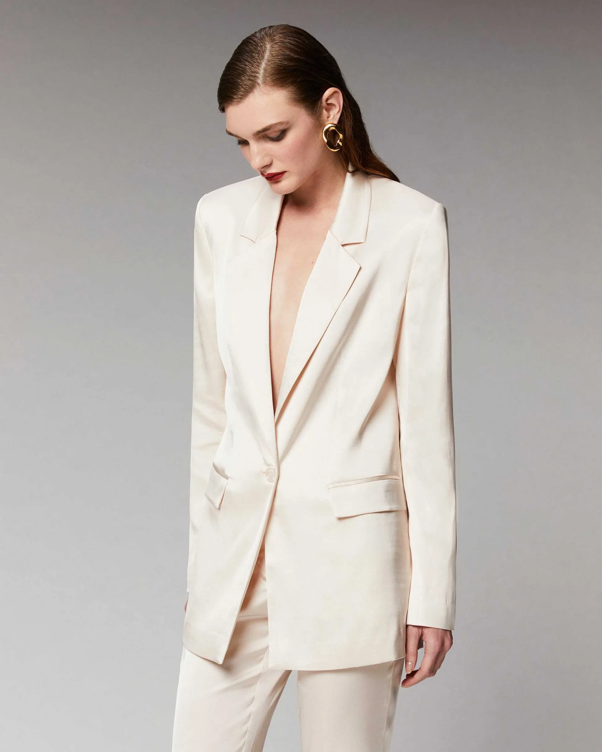 Veste Blazer Satinee