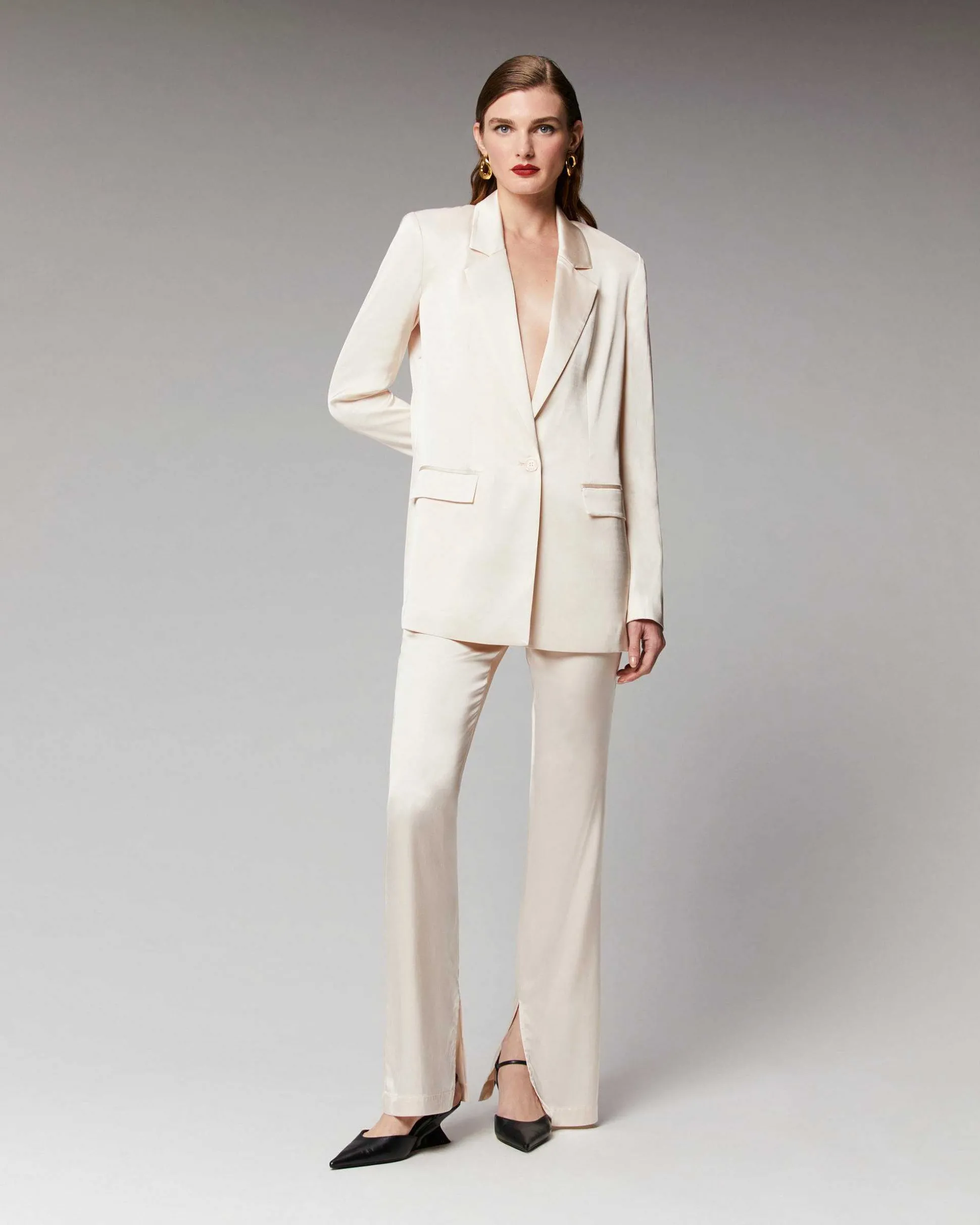 Veste Blazer Satinee