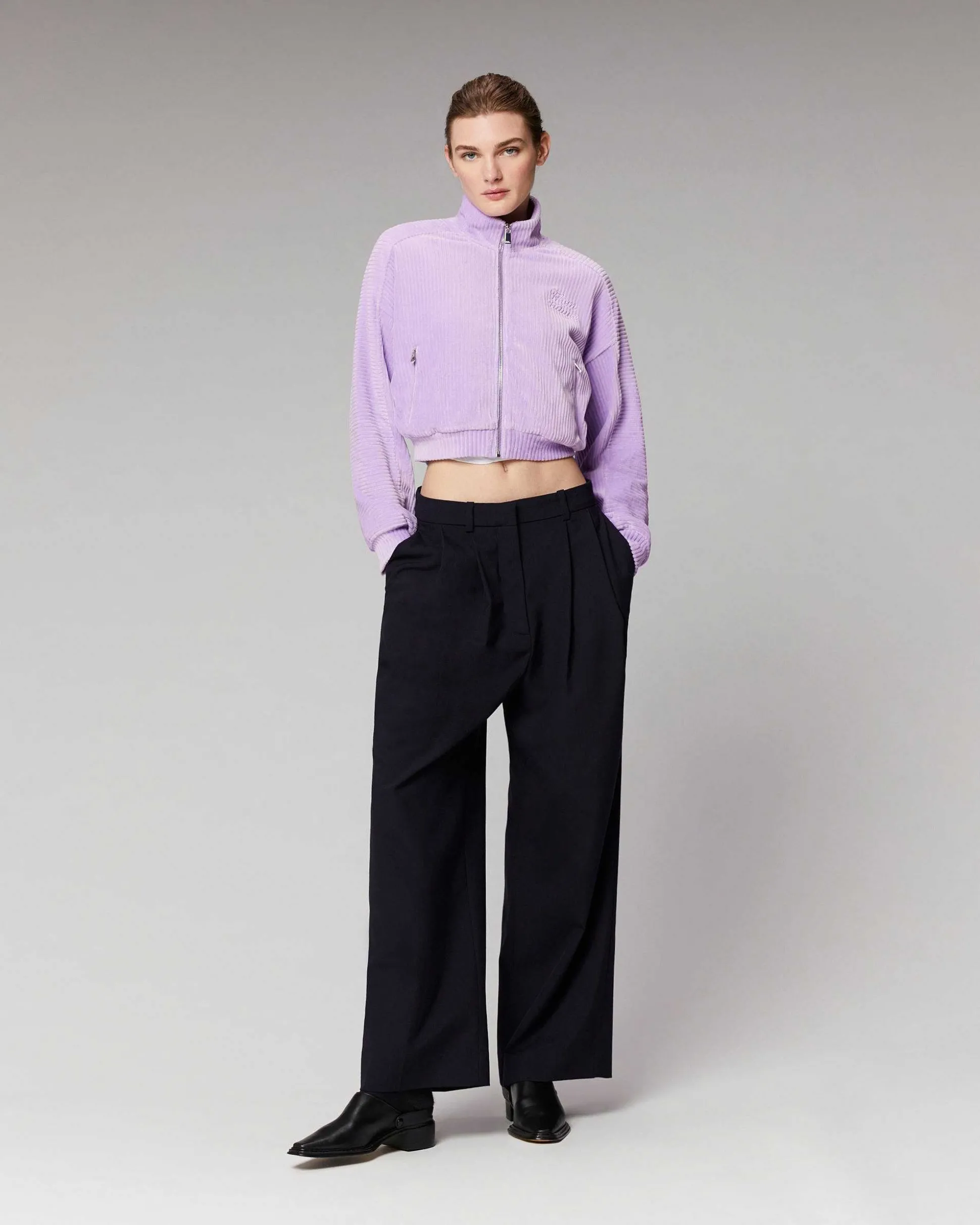 Veste Courte Velours